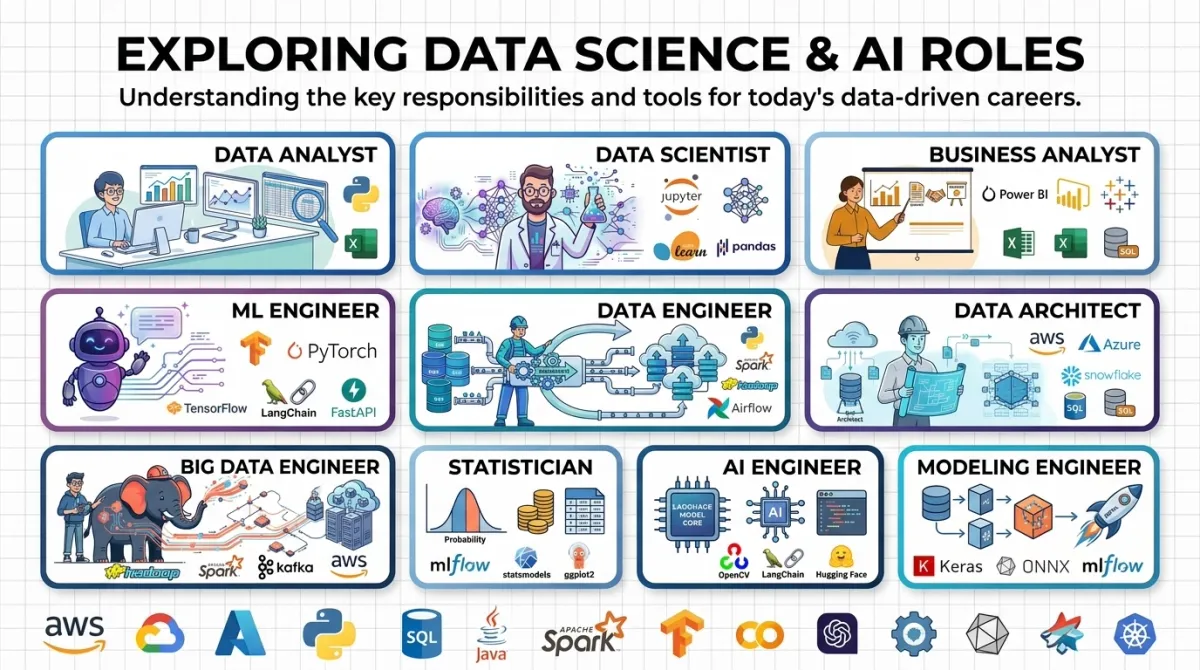 Exploring Data Science & AI Roles - Understanding Key Responsibilities