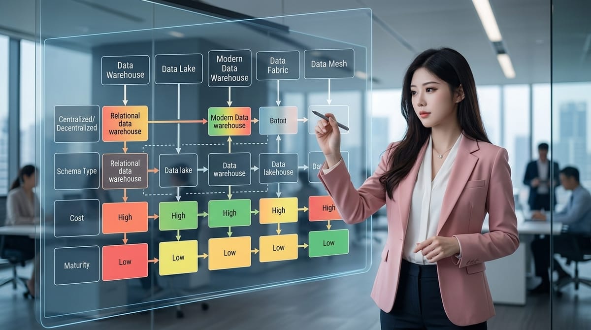 Data Architecture Decision Matrix: Choose the Smallest System That Can Work