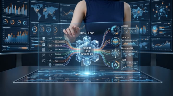 Data Fabric Is Not Magic: What It Adds to a Modern Data Warehouse